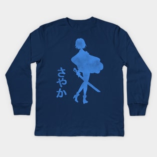 Sayaka Shadow Kids Long Sleeve T-Shirt